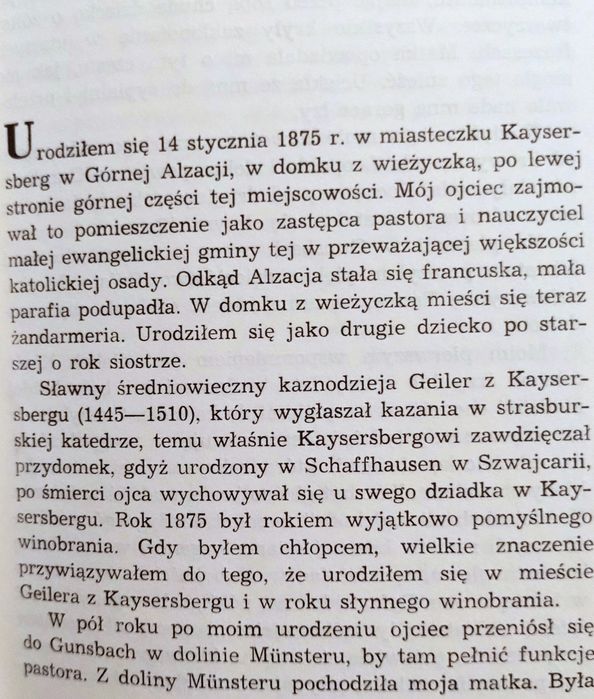 Albert Schweitzer. Moje życie. Biografia noblisty