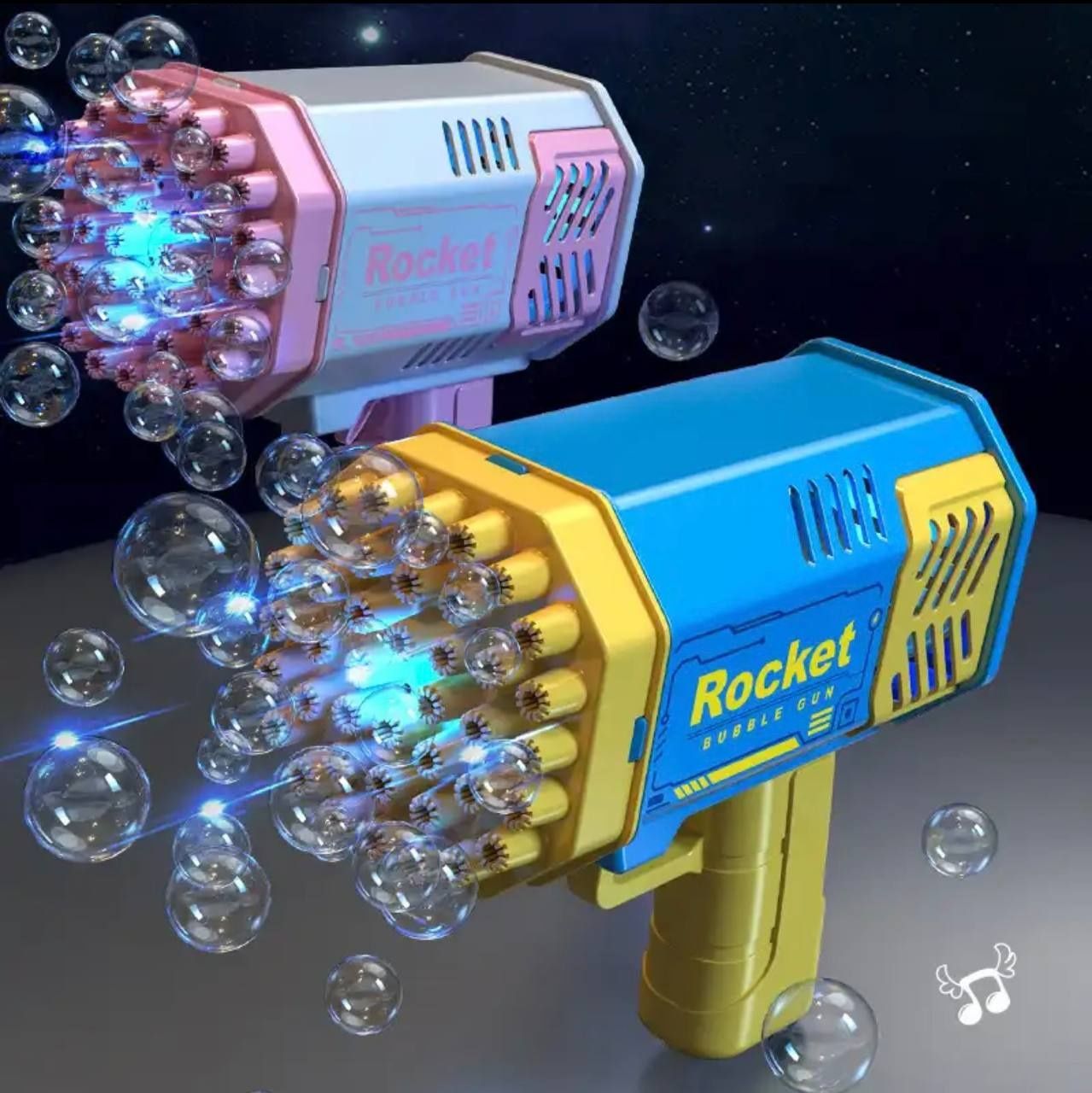 Дитячий пістолет для бульбашок Bazooka Rocket