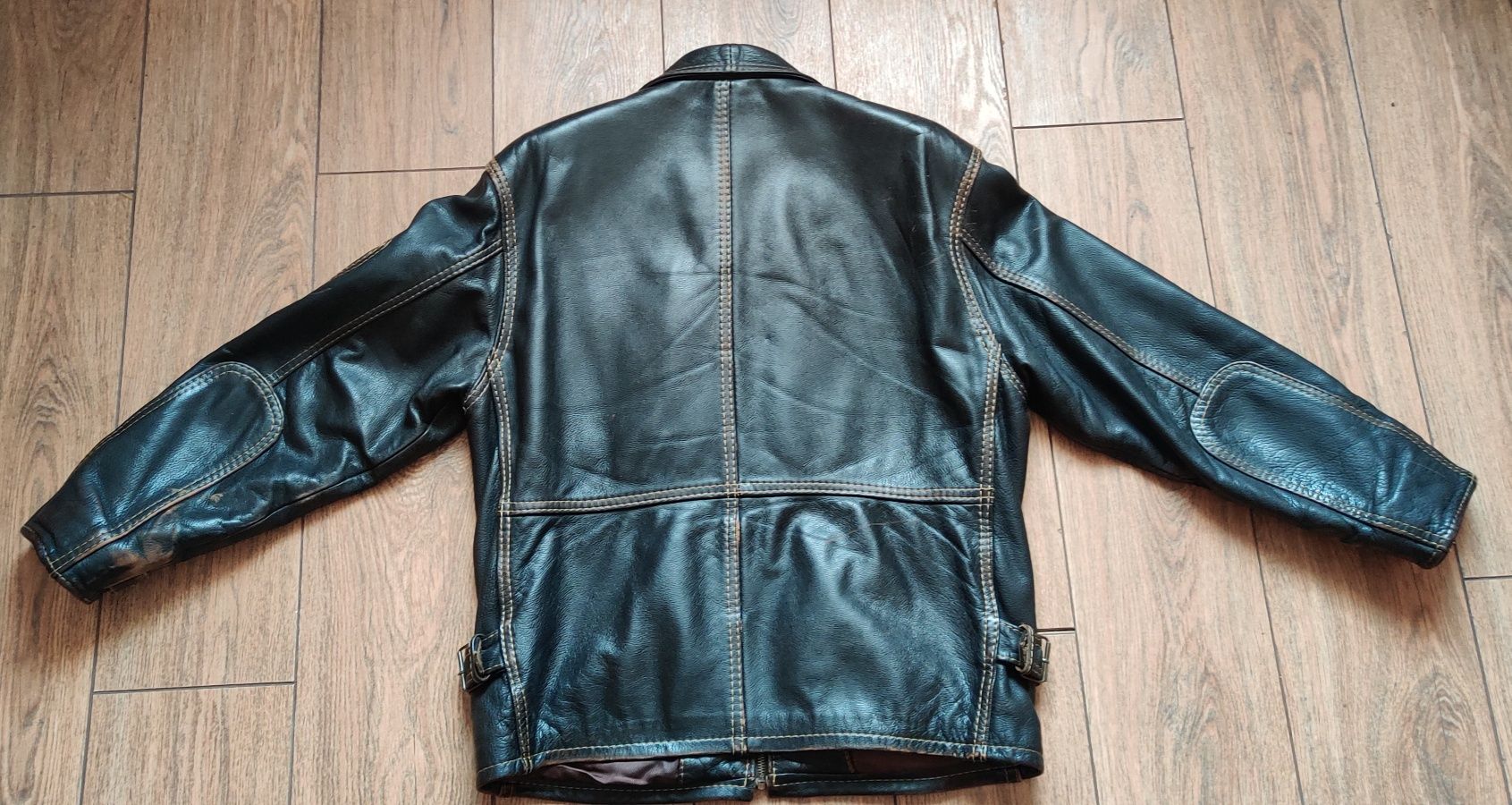 Куртка "Harley Davidson" от бренда  Pretender, кожа, size L.