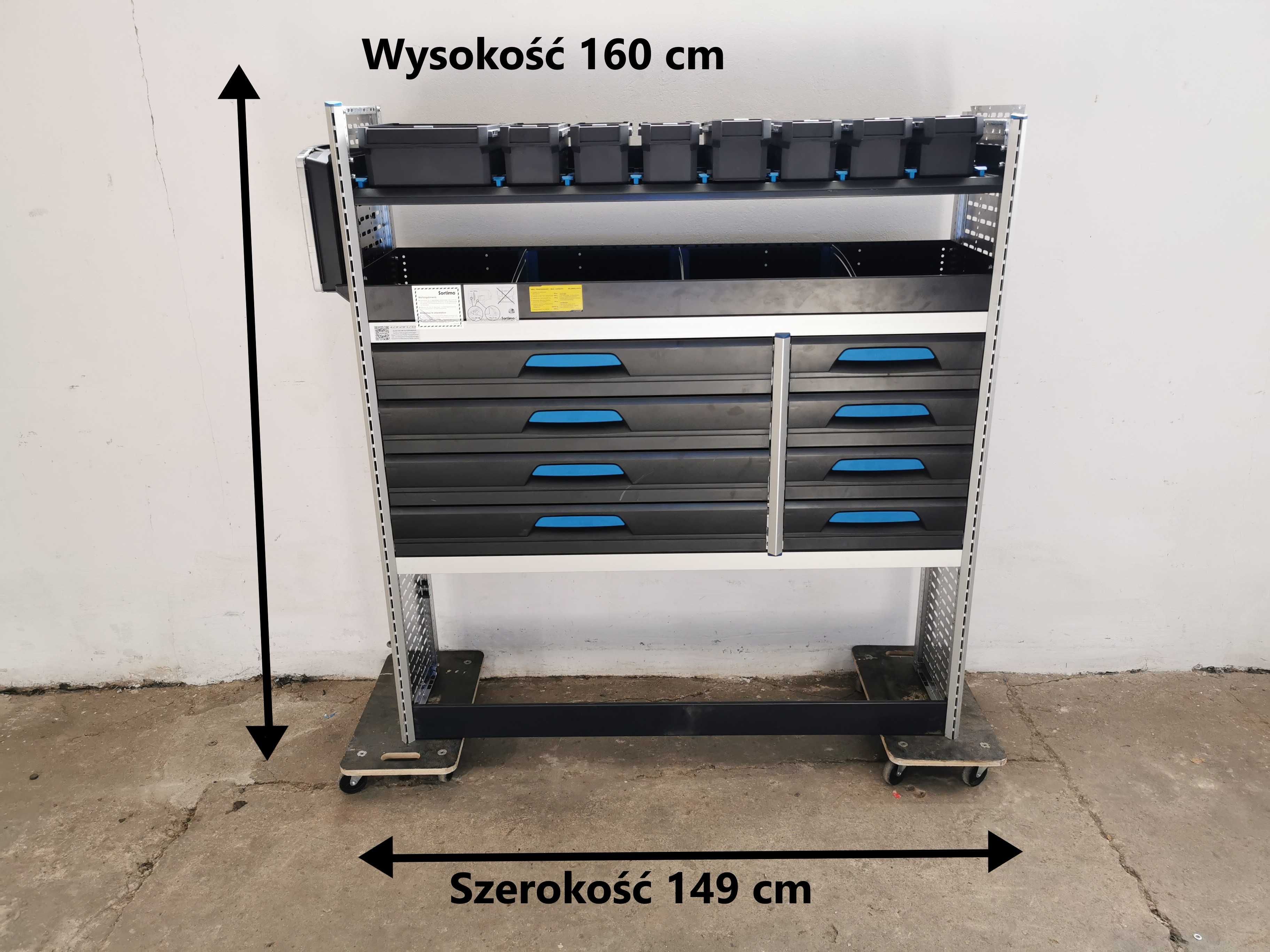 Zabudowa serwisowa warsztatowa MOVANO MASTER DUCATO BOXER JUMPER
