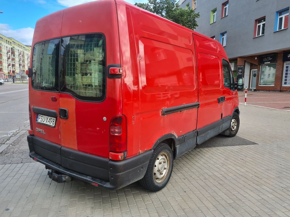 Opel Movano 2000r 2.8 DTI SPRAWNY JEŻDŻĄCY BUS