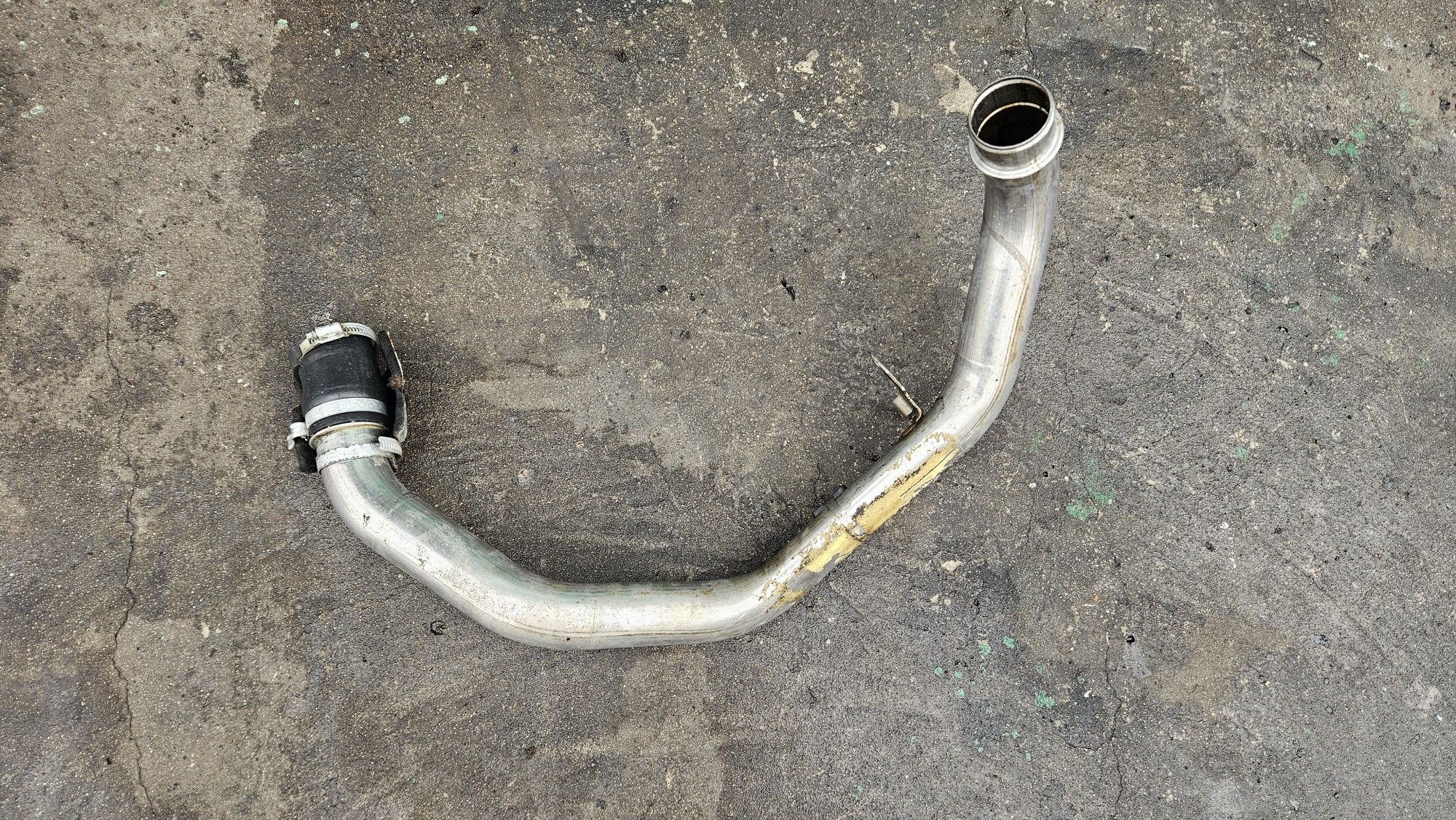 Przewód rura dolotu intercoolera z20net 2.0t 175 opel vectra c signum