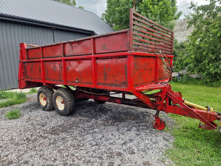 Rozrzutnik obornika TANDEM 8-10 TON 2 wałki sprowadzony