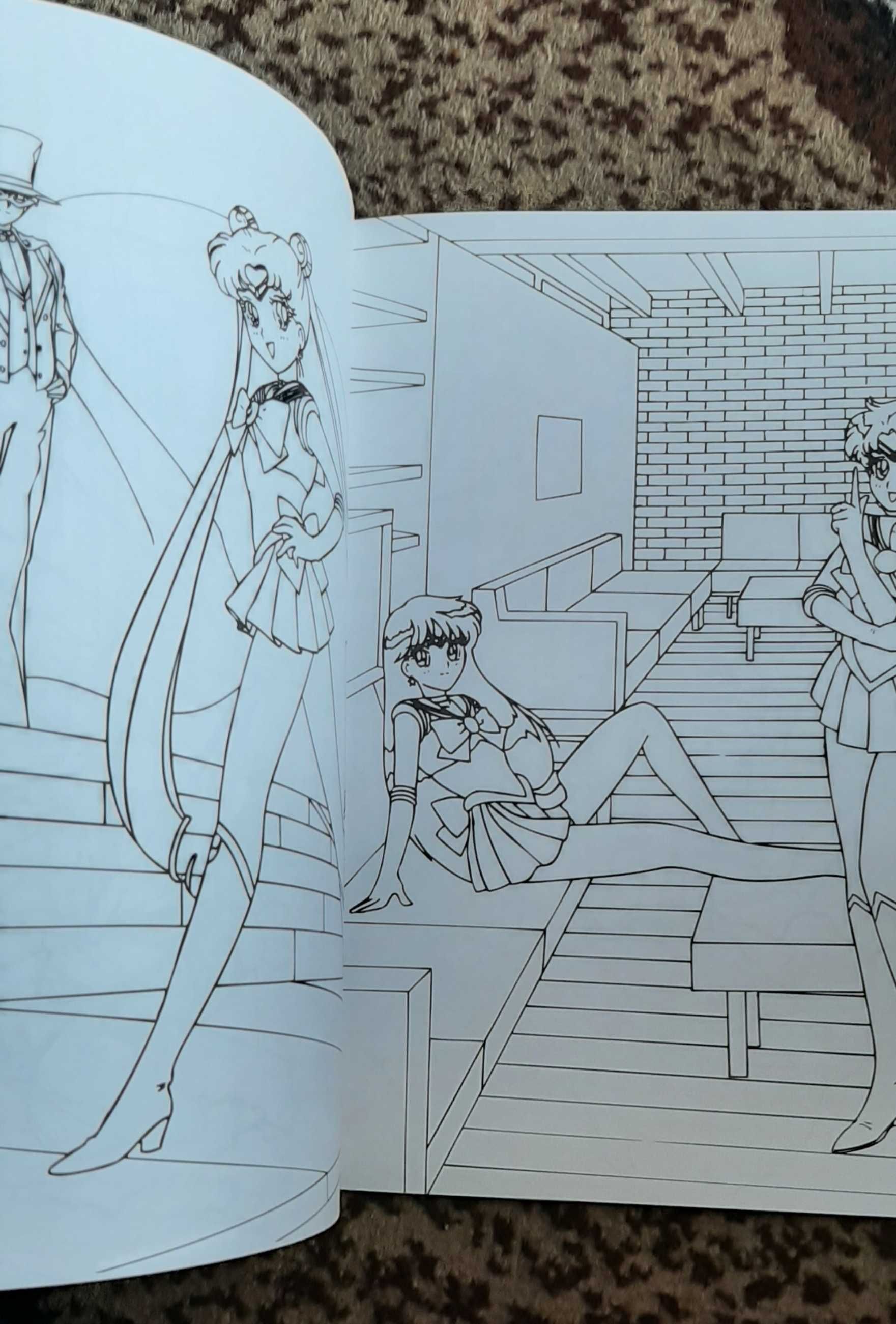 Sailor Moon  / Czarodziejka z Księżyca KOLOROWANKA