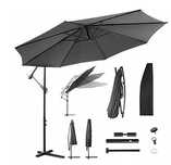 Duży Parasol Ogrodowy Składany Solidny 300cm XXL REGULOWANY +POKROWIEC