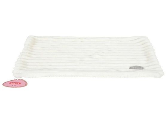 Grube legowisko dla psa lub kota 61x42,5cm Pled Zolux Naomi Koc beżowy