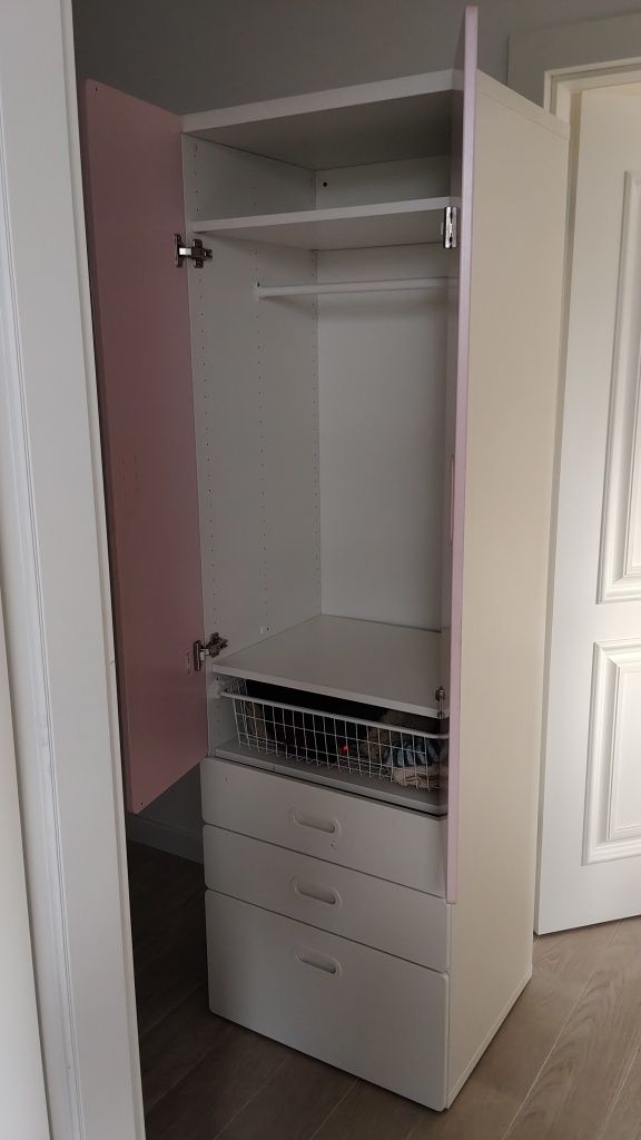 Szafa IKEA Stuva - różowa