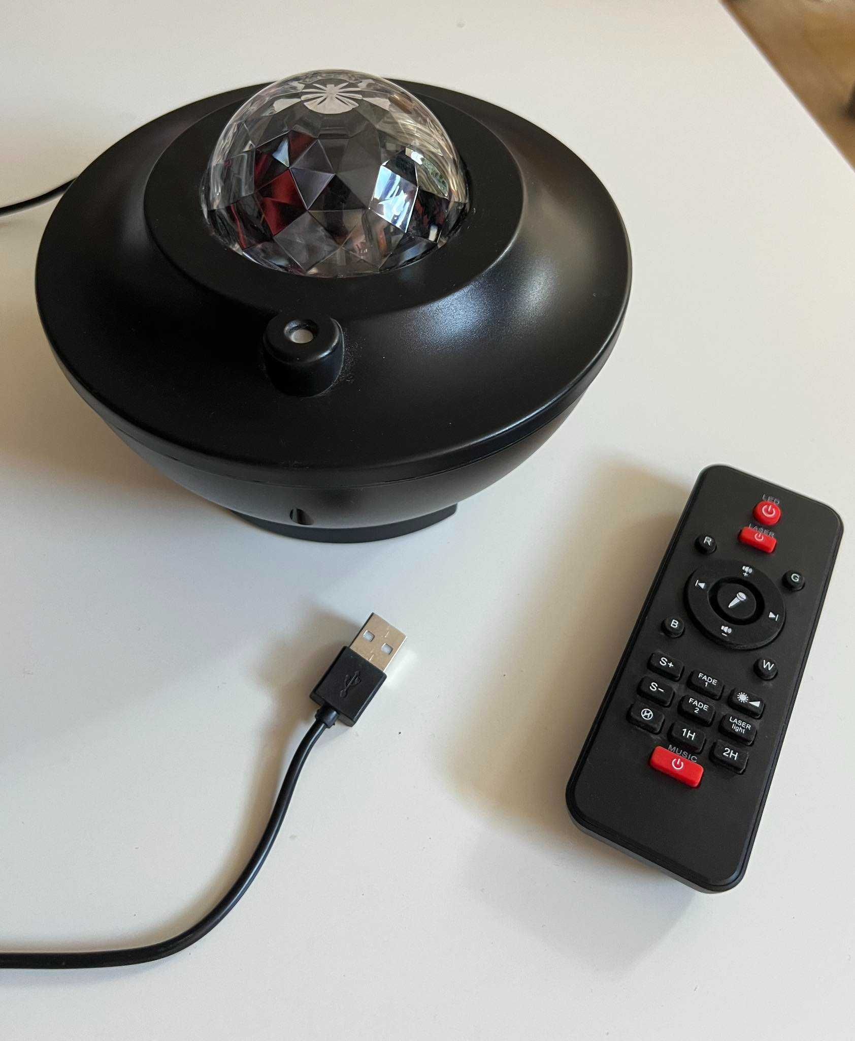 Projektor gwiazd / nieba + głośnik Bluetooth