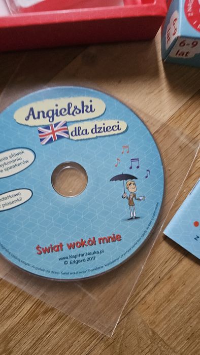 Kapitan Nauka 6-9 lat angielski dla dzieci swiat wokół mnie