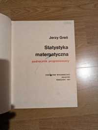 Statystyka matematyczna Jerzy Greń