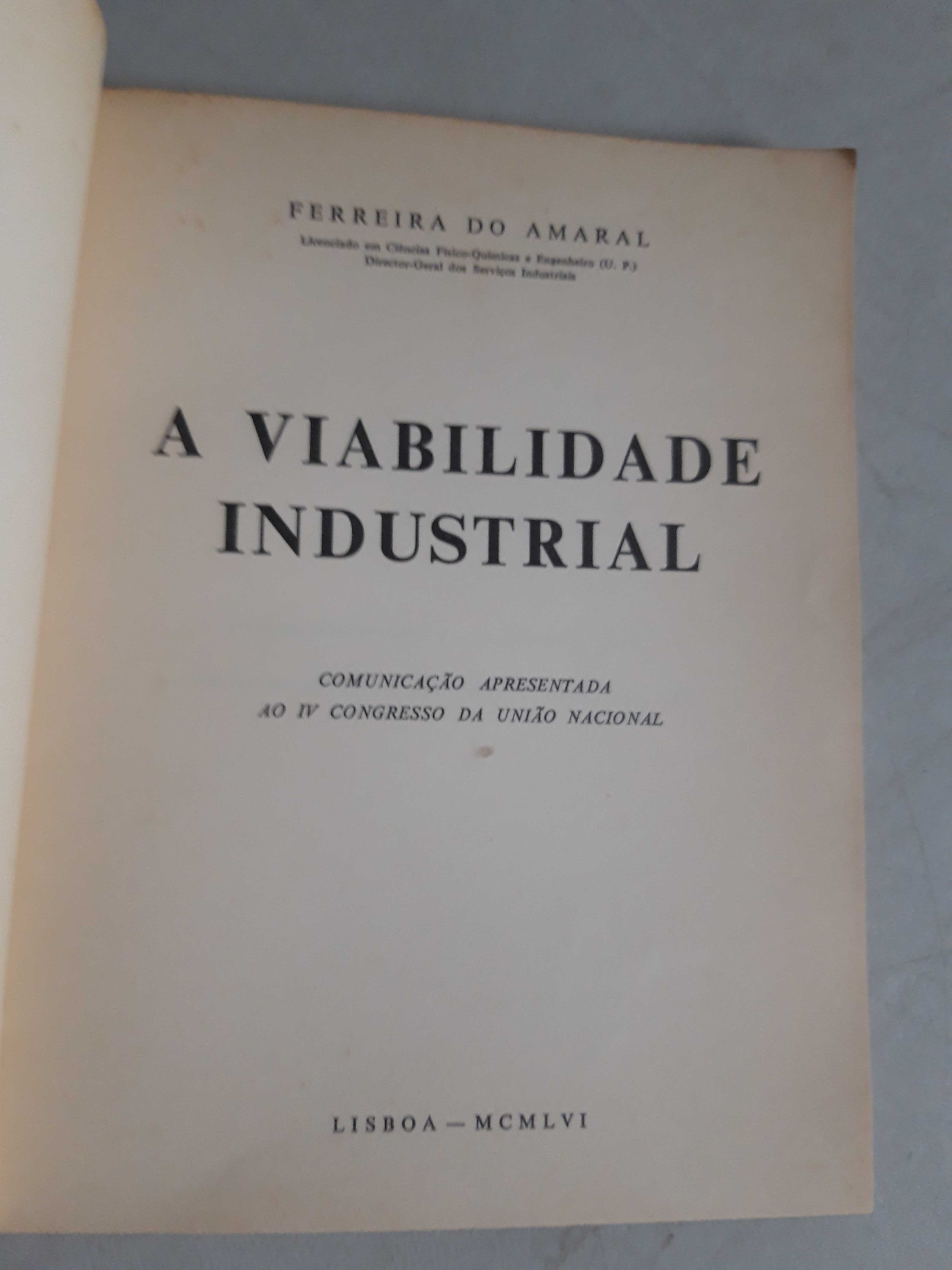 Livro PA-7 - Ferreira do Amaral A Viabilidade Industrial