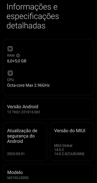 Xiaomi Poco X3 Pro 6/128 igual a novo!