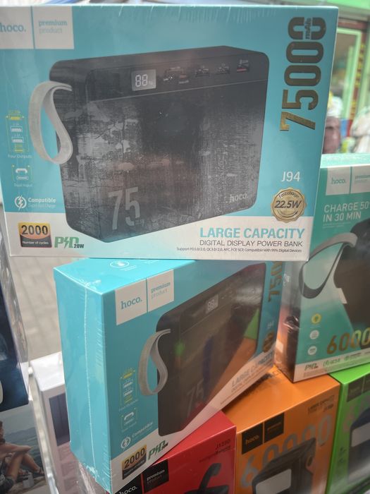 Hoco J94 75000mAh 22.5 w PowerBank