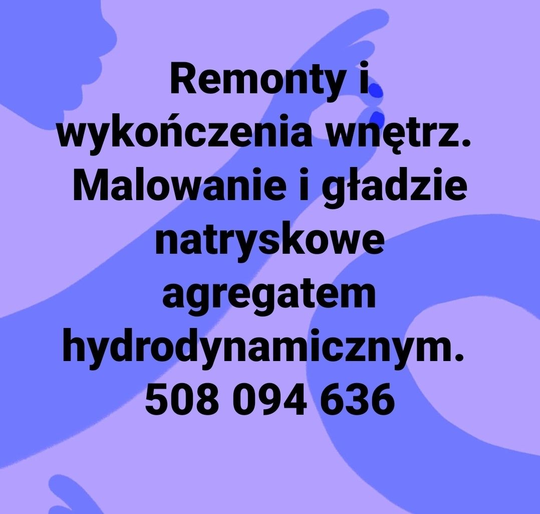 Remonty i wykończenia wnętrz,malowanie,hydraulika,zabudowy karton-gips