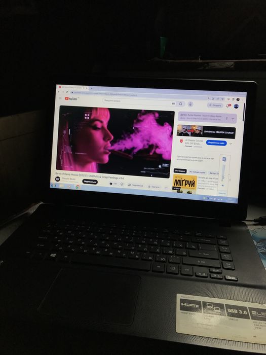 Ноутбук accer працюючий