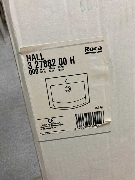 Lavatório Roca Hall original novo na caixa