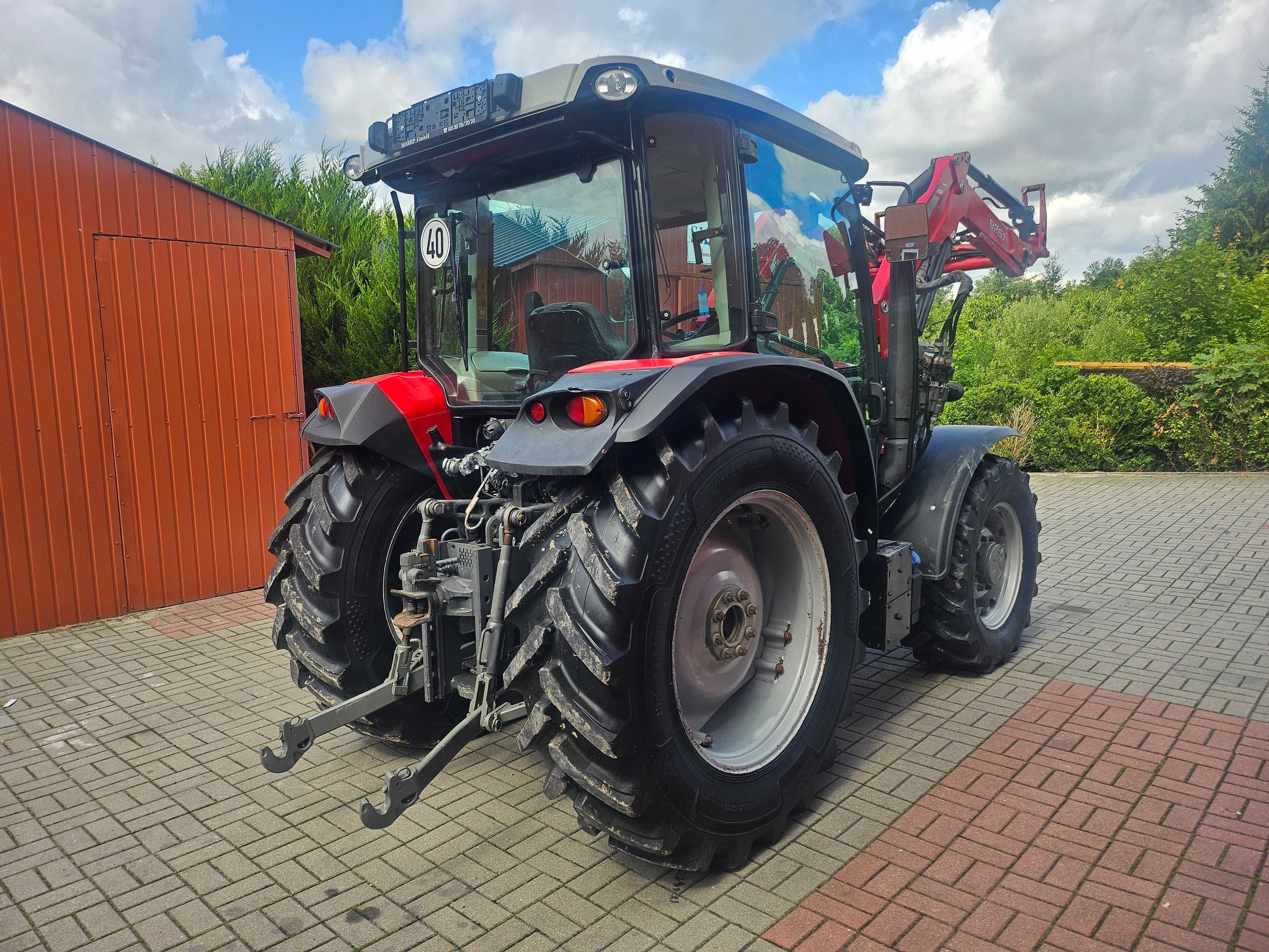 Massey Ferguson 4709 plus Ładowacz Czołowy MF926X z Niemiec Pneumatyka