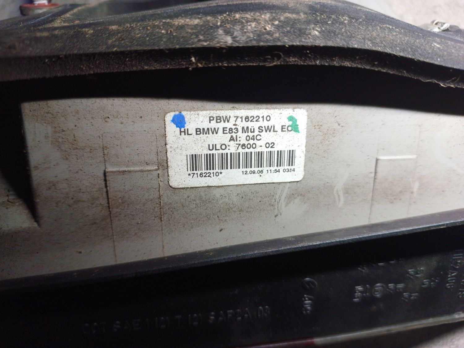 Farol traseiro direito Led bmw x3 e83