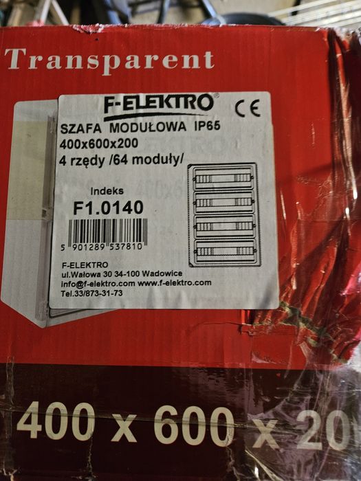 Nowa szafa modułowa IP65
