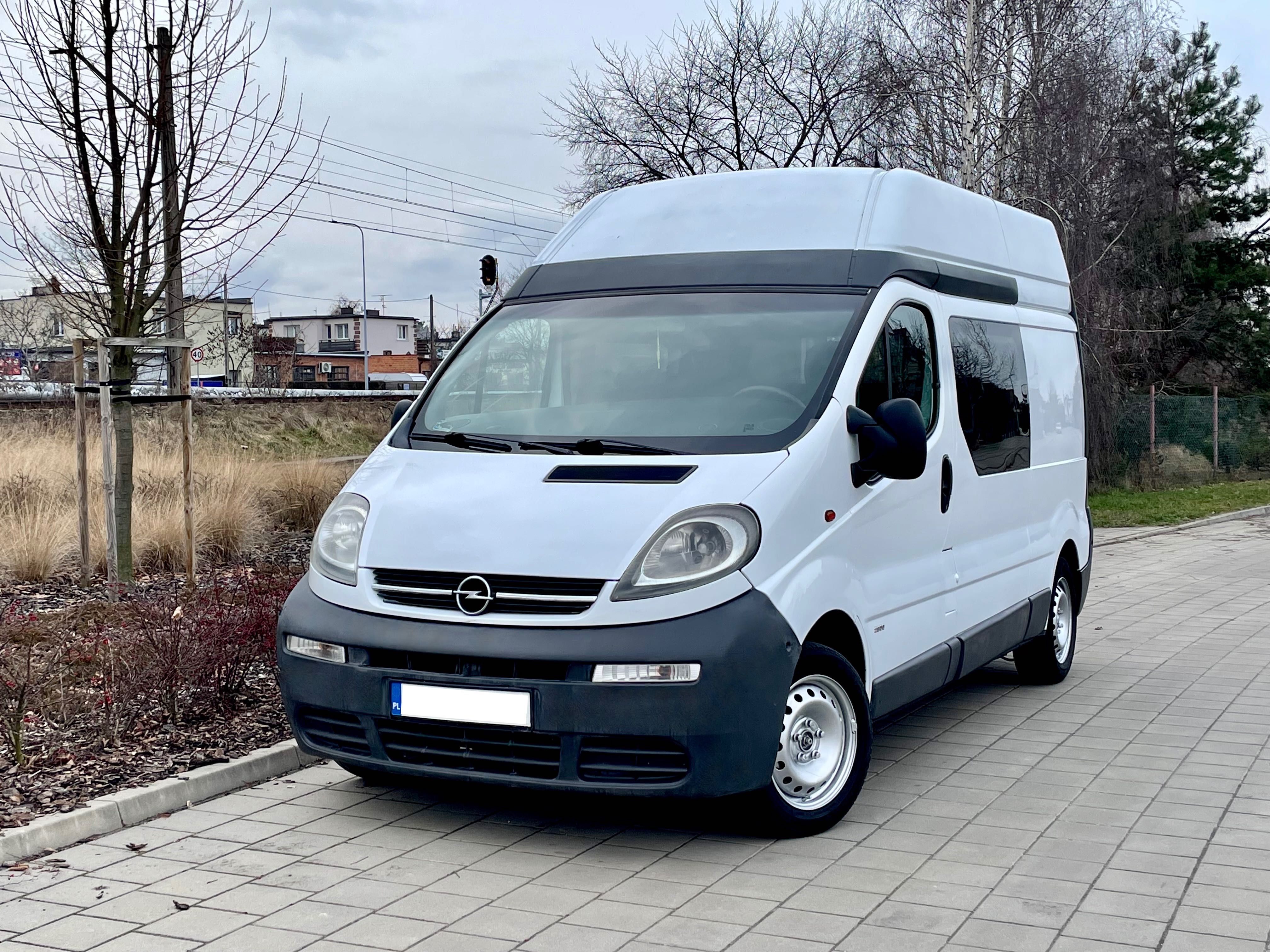 OPEL Vivaro*L2H2 long+brygadówka*po serwisie*1.9 dci*HAK