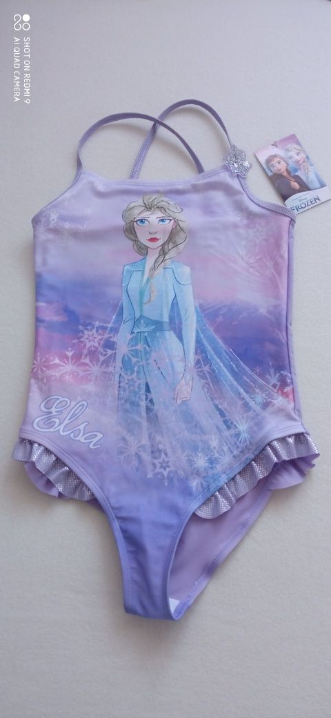 Strój kąpielowy jednoczęściowy Frozen r. 134