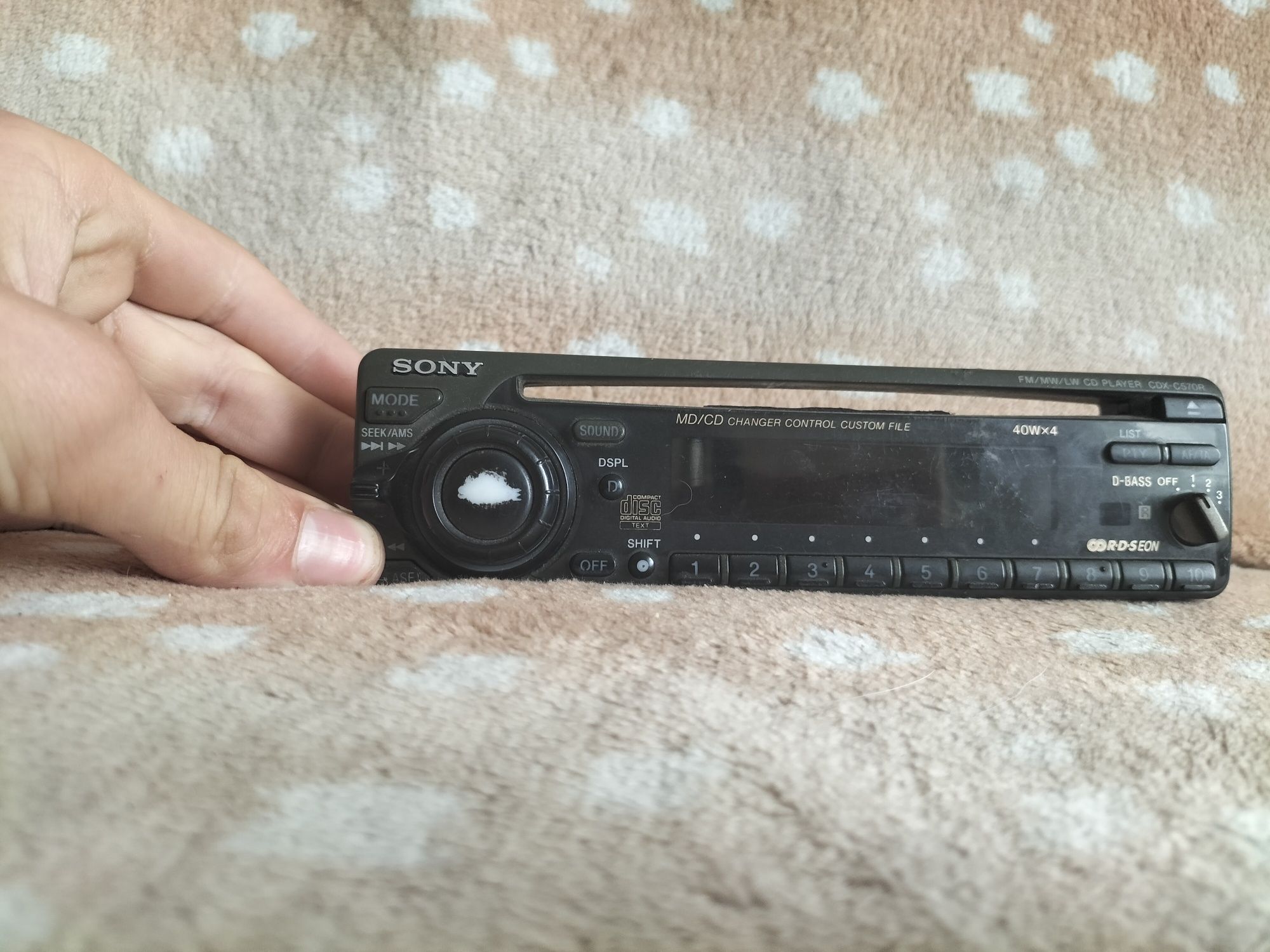 Radio samochodowe Sony