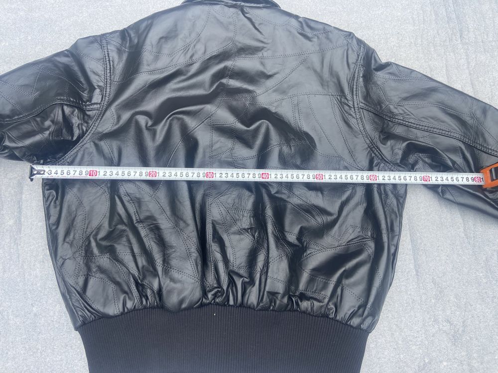 Куртка бомбер Alpha Industries NASA кожа