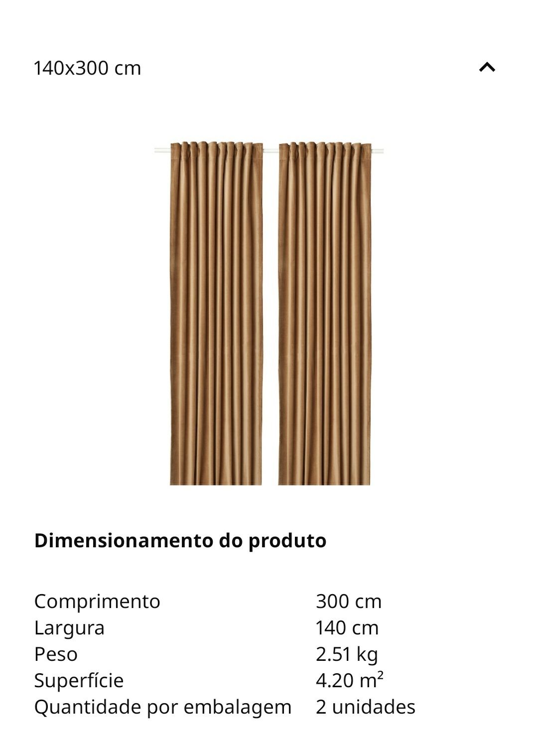 Cortinados ikea SANELA