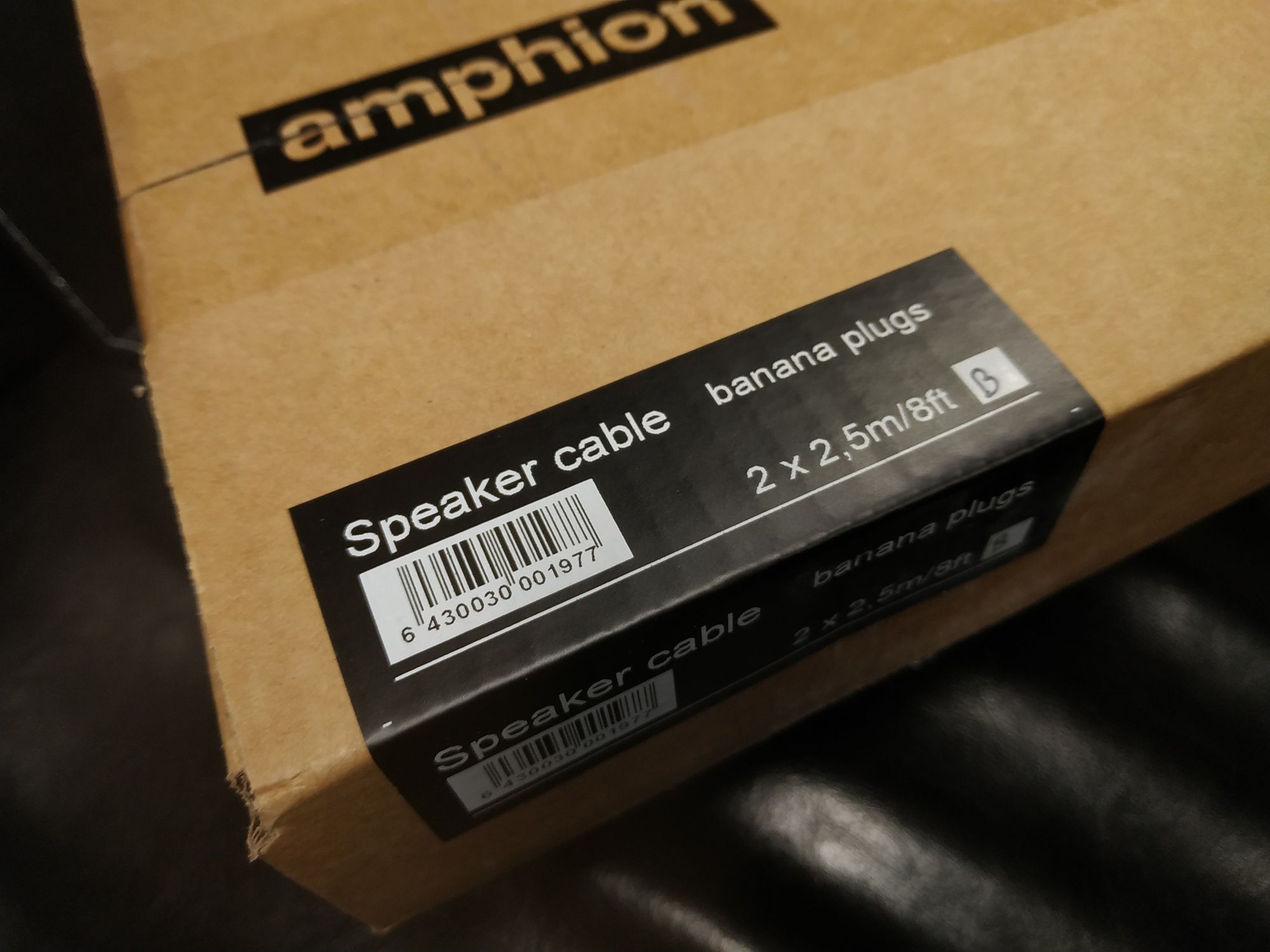 Amphion kable głośnikowe 2x2,5m  Trans Audio Hi-Fi