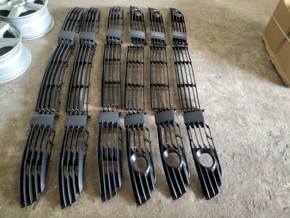 Решітки в бампер Пассат Б5 +