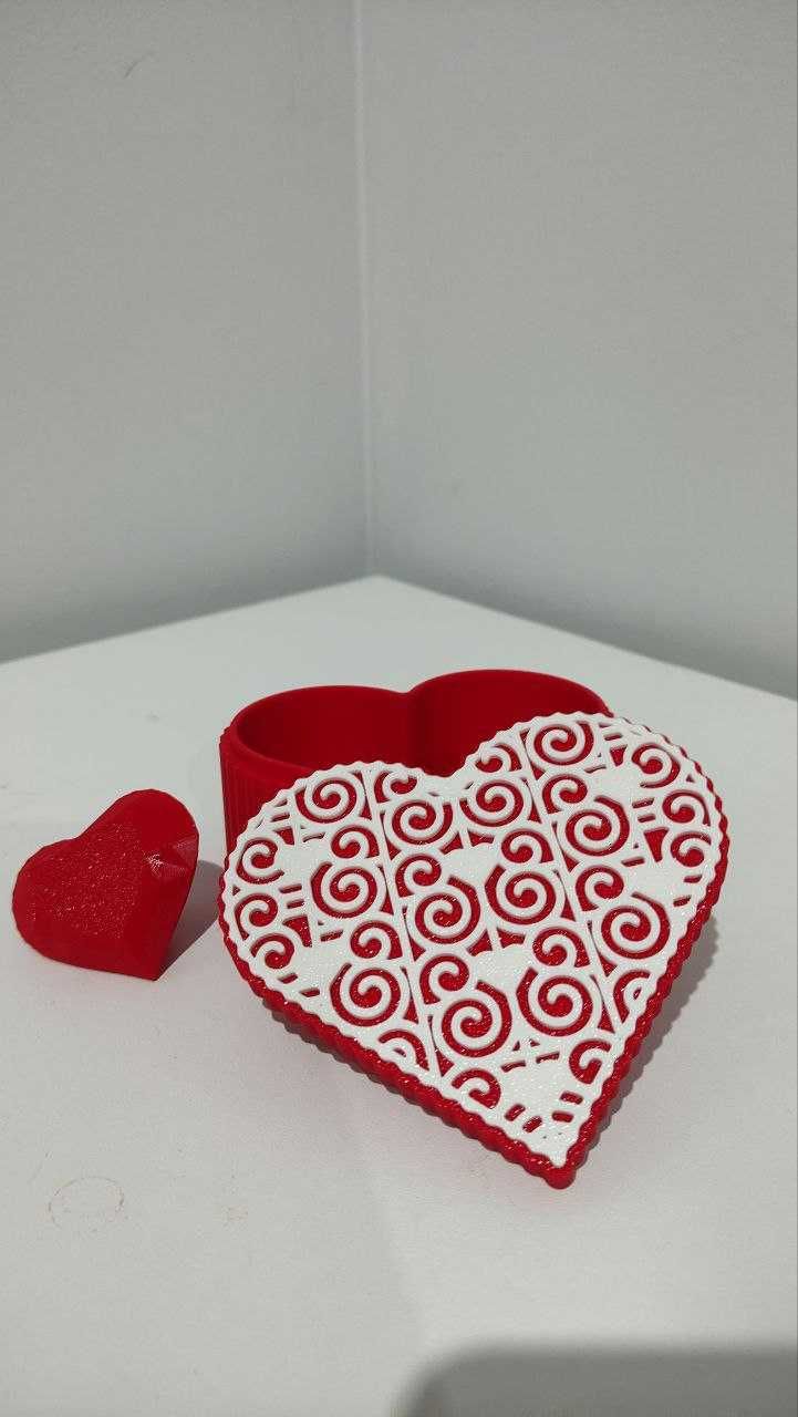 Caixinha em Forma de Coração - São Valentim