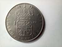 Moneta Szwecja - 1 korona 1973 /10/