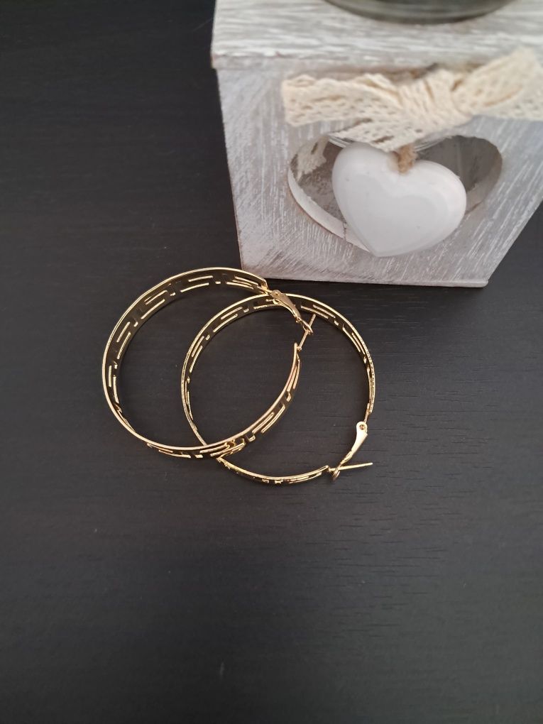 Argolas em dourado - Novo