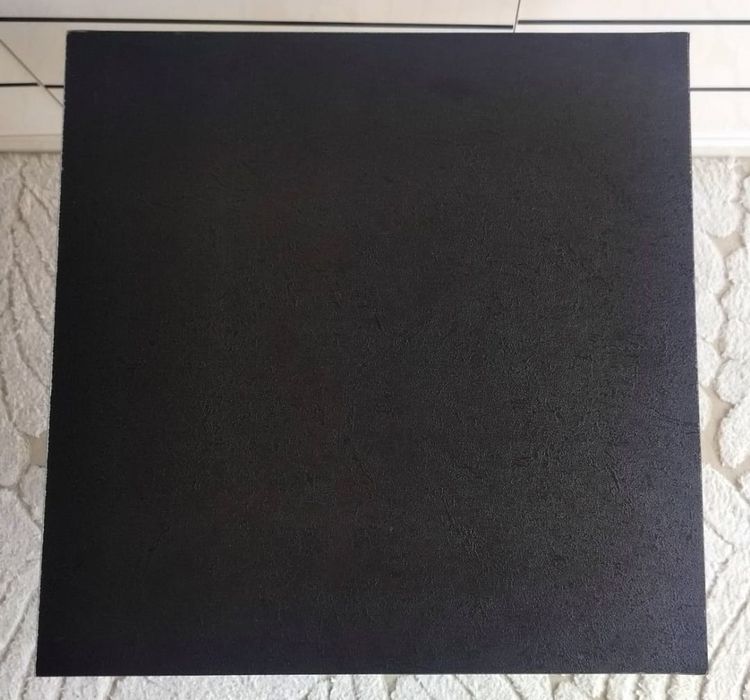 Stolik kawowy nocny w SUPER cenie czarny drewniane nogi