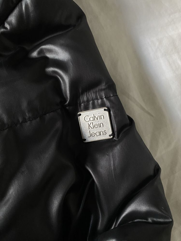 Пуховик Куртка Calvin Klein Jeans, натуральний Пух!