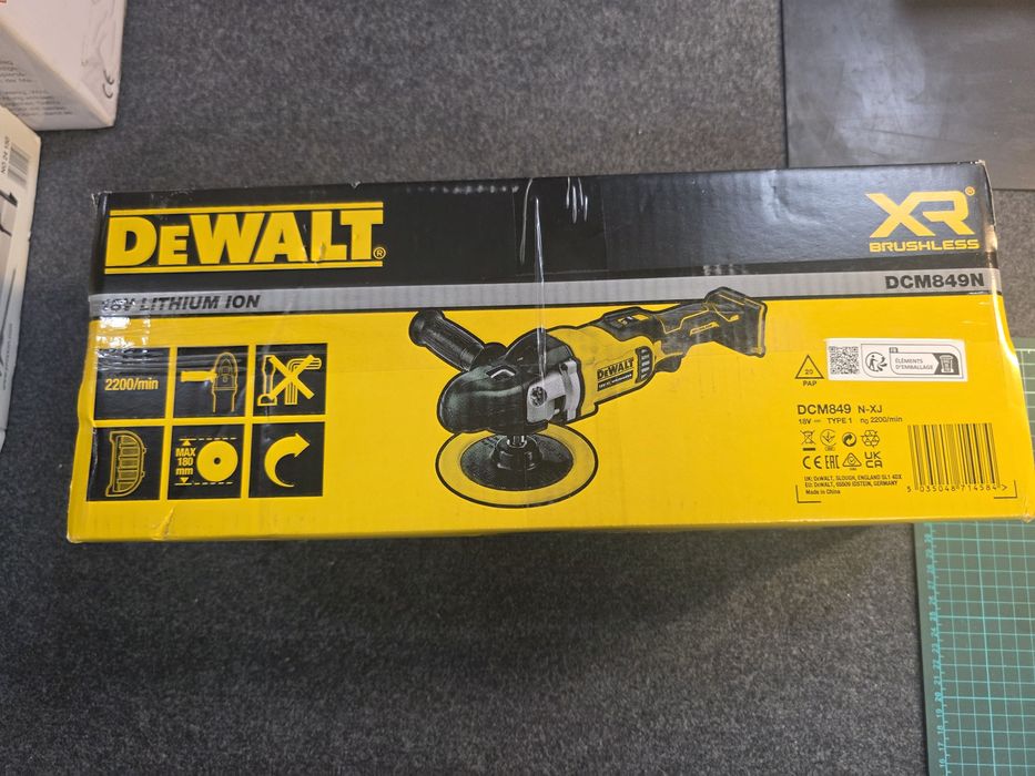 Polerka rotacyjna DeWalt DCM849N 18V - 180 mm