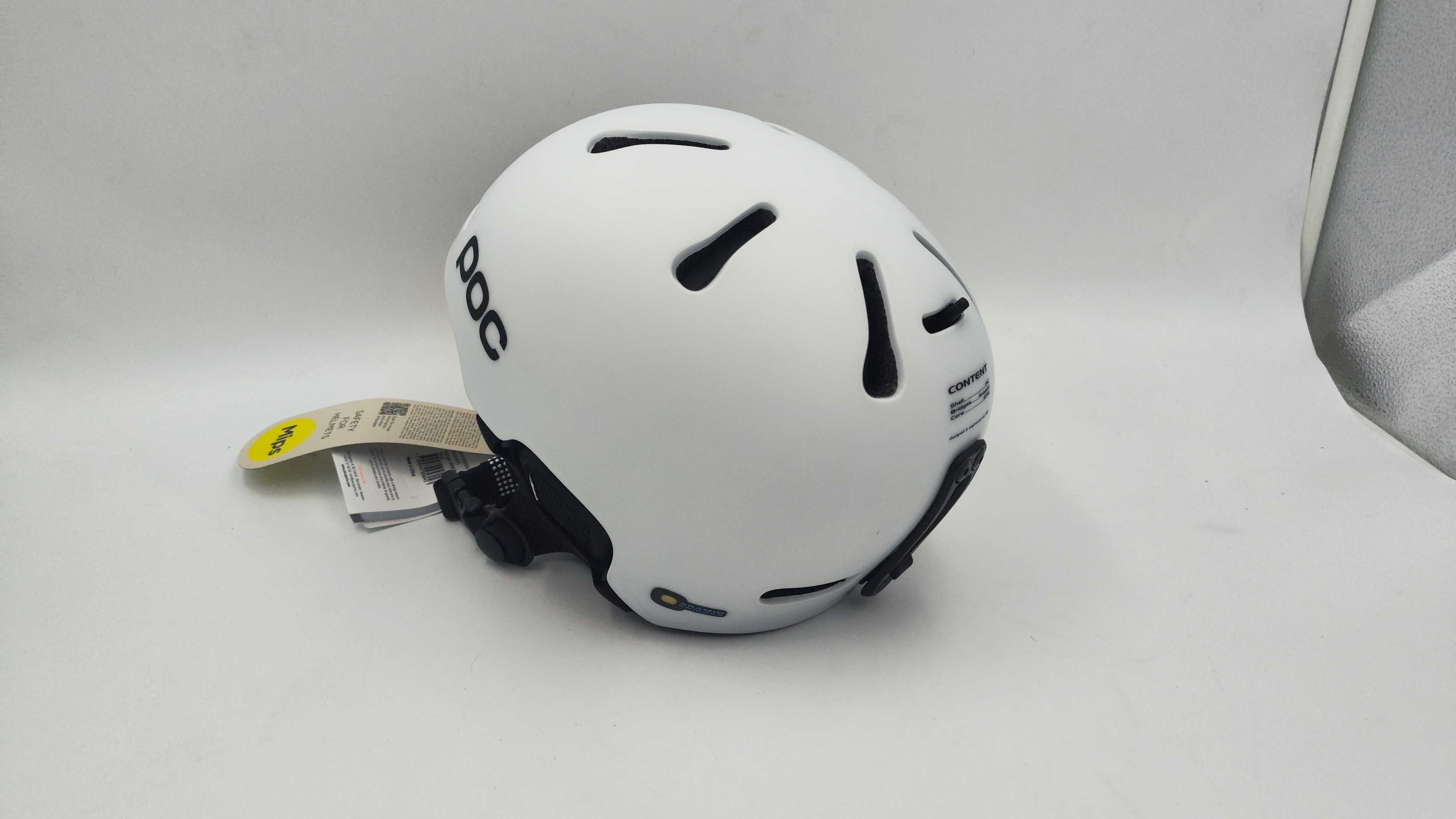 KASK POC Narciarski Fornix MIPS 51 - 54 cm Hydrogen White Matt (AO5)