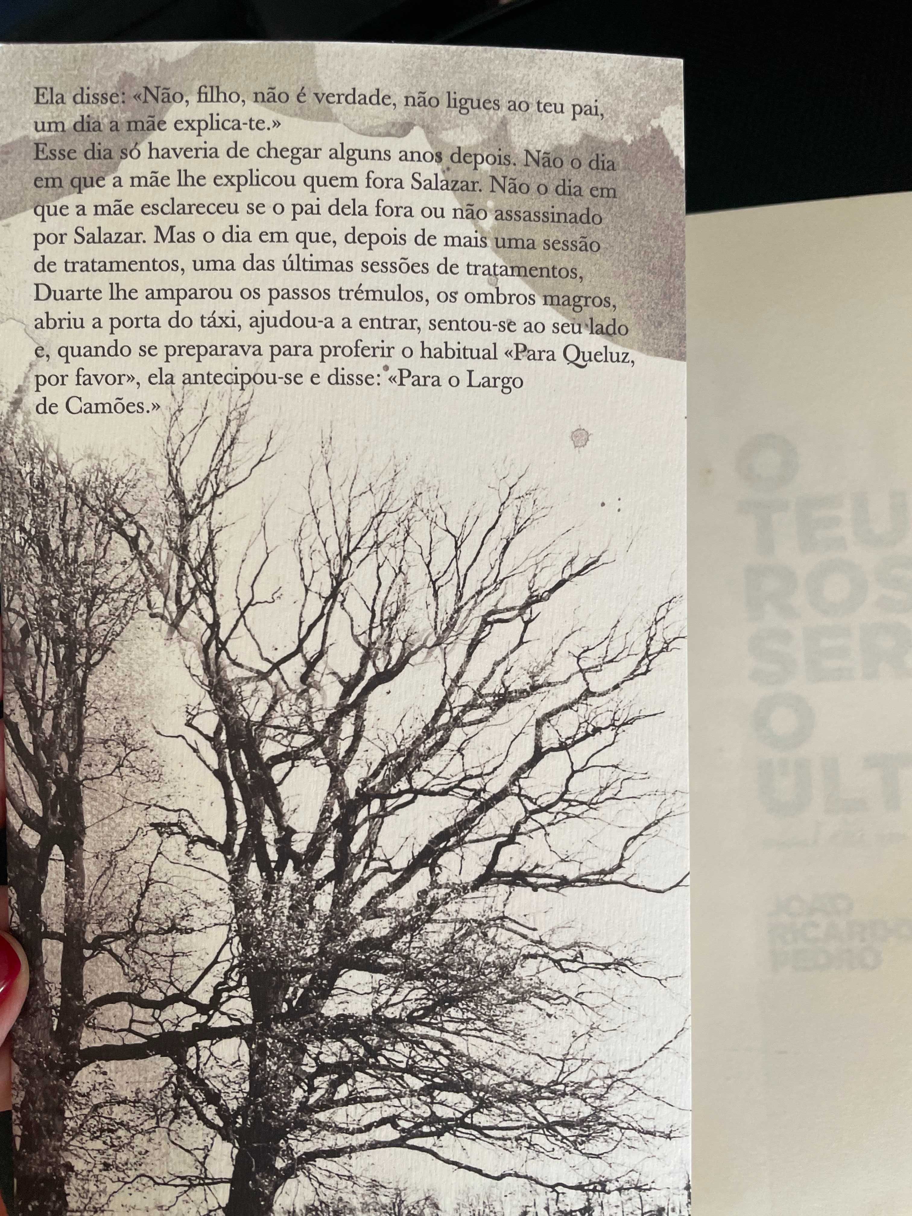 Livro  | O teu rosto será o último