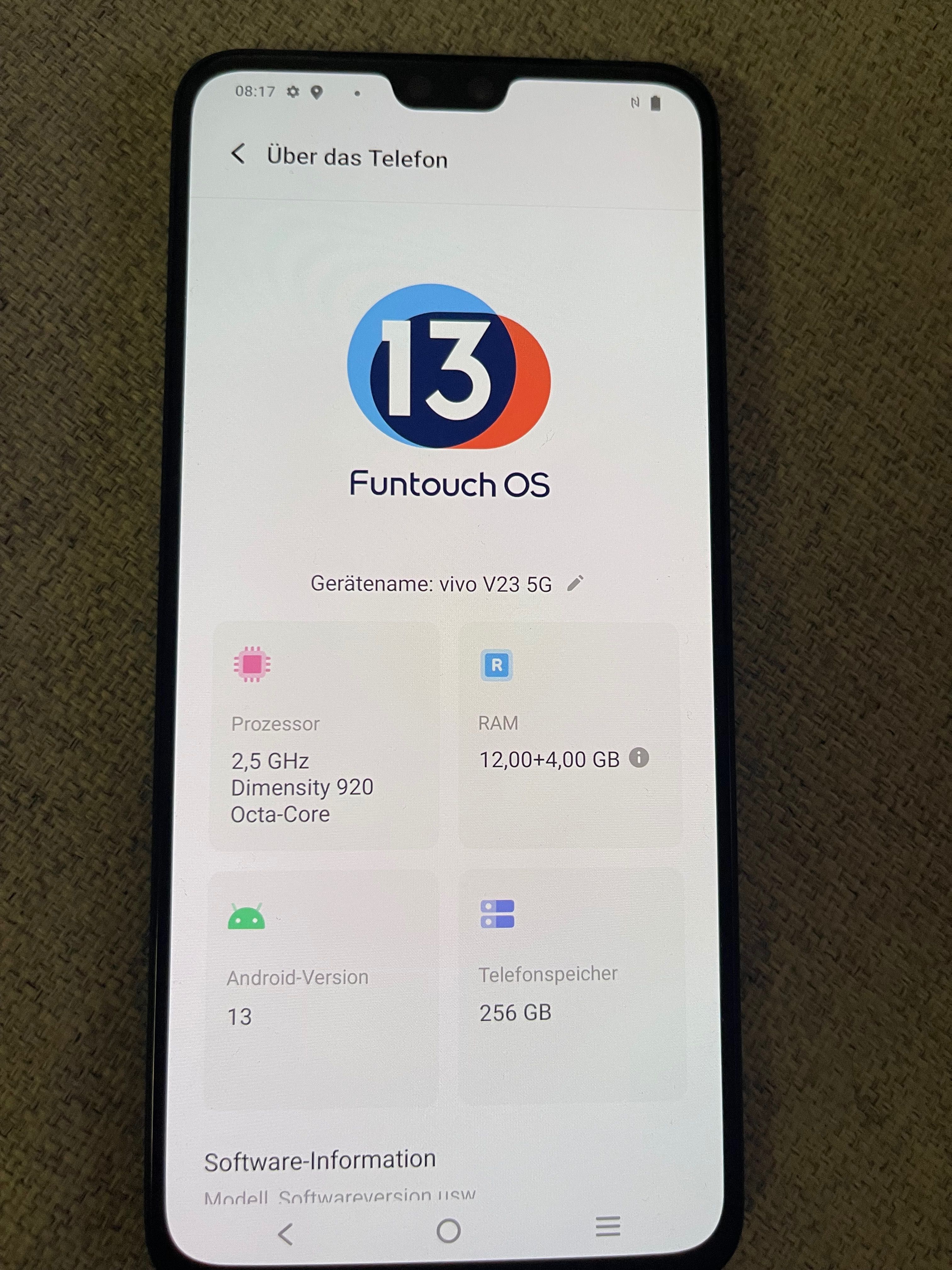 Vivo v23 256gb stan jak nowy