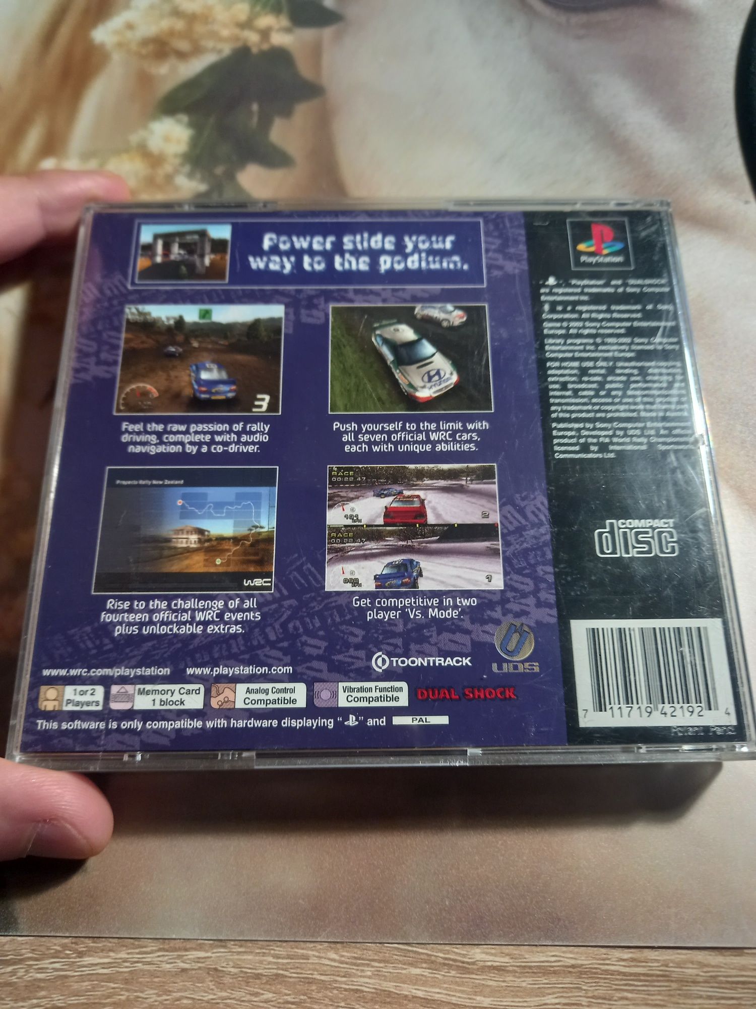 WRC arcade ps1 psx psone