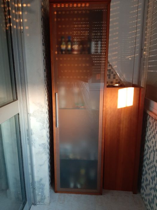 Móvel Sala, mesa apoio, vaso decorativo