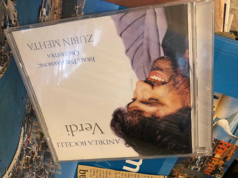 CD Andrea Bocelli - Verdi, como novo, portes grátis