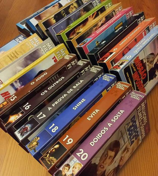 Os melhores Filmes de Sempre - VHS