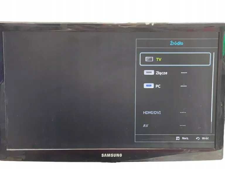 Tv SAMSUNG 19 Led 100Hz UE19h4000 Joystick USB do Zk do powieszenia