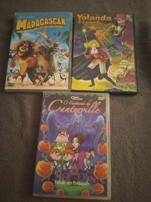 DVDs Infantis Usados