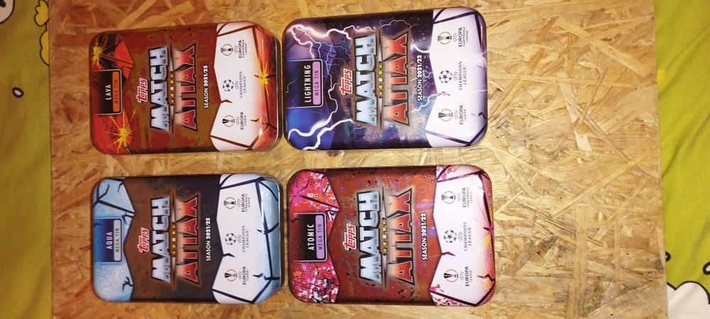 Lote 31 Mega tins e mini tins vazias para coleccionadores