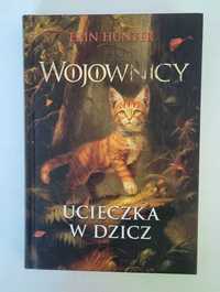 Wojownicy Ucieczka w dzicz Erin Hunter Ilustrowana TWARDA