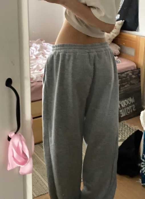 Sweat Pants baggy in grey