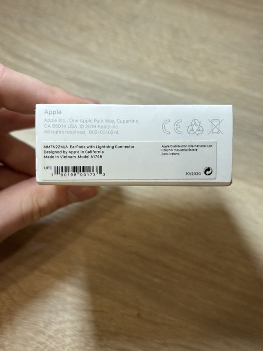 Słuchawki apple douszne