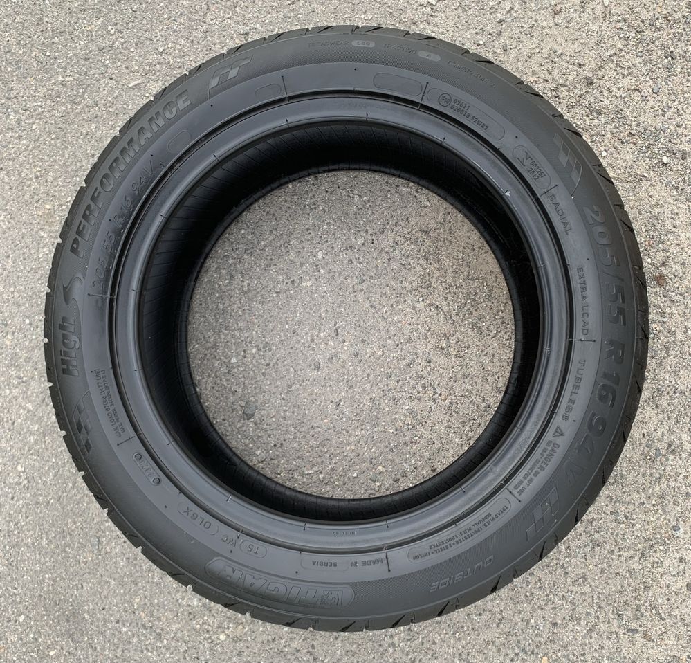 Шина одна Tigar High Performance 205/55 R16 нова одиночка